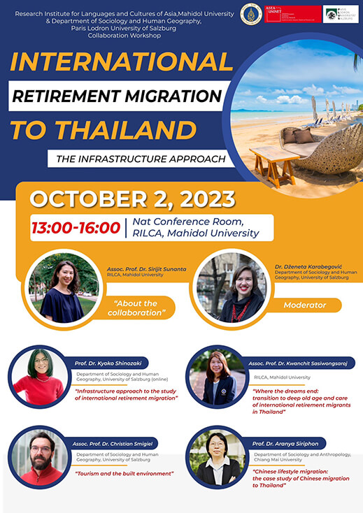 Collaboration Workshop on International Retirement Migration to ...