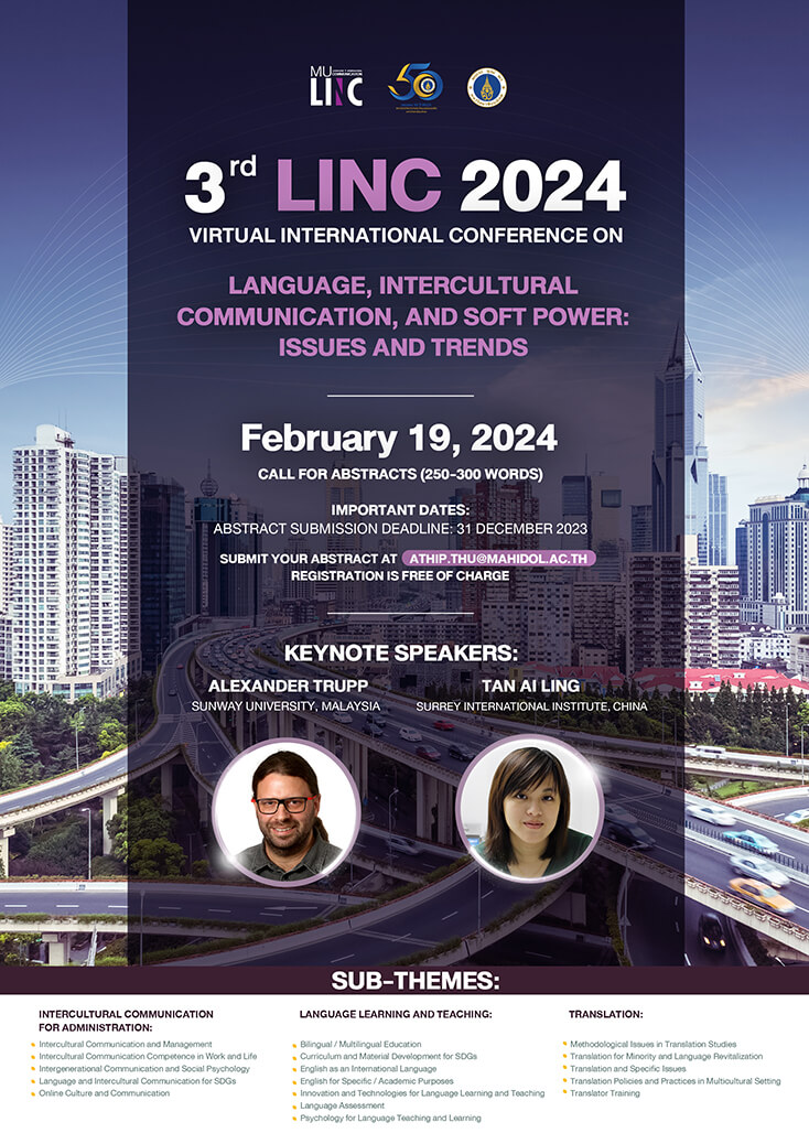 3rd LINC 2024 Virtual International Conference RILCA