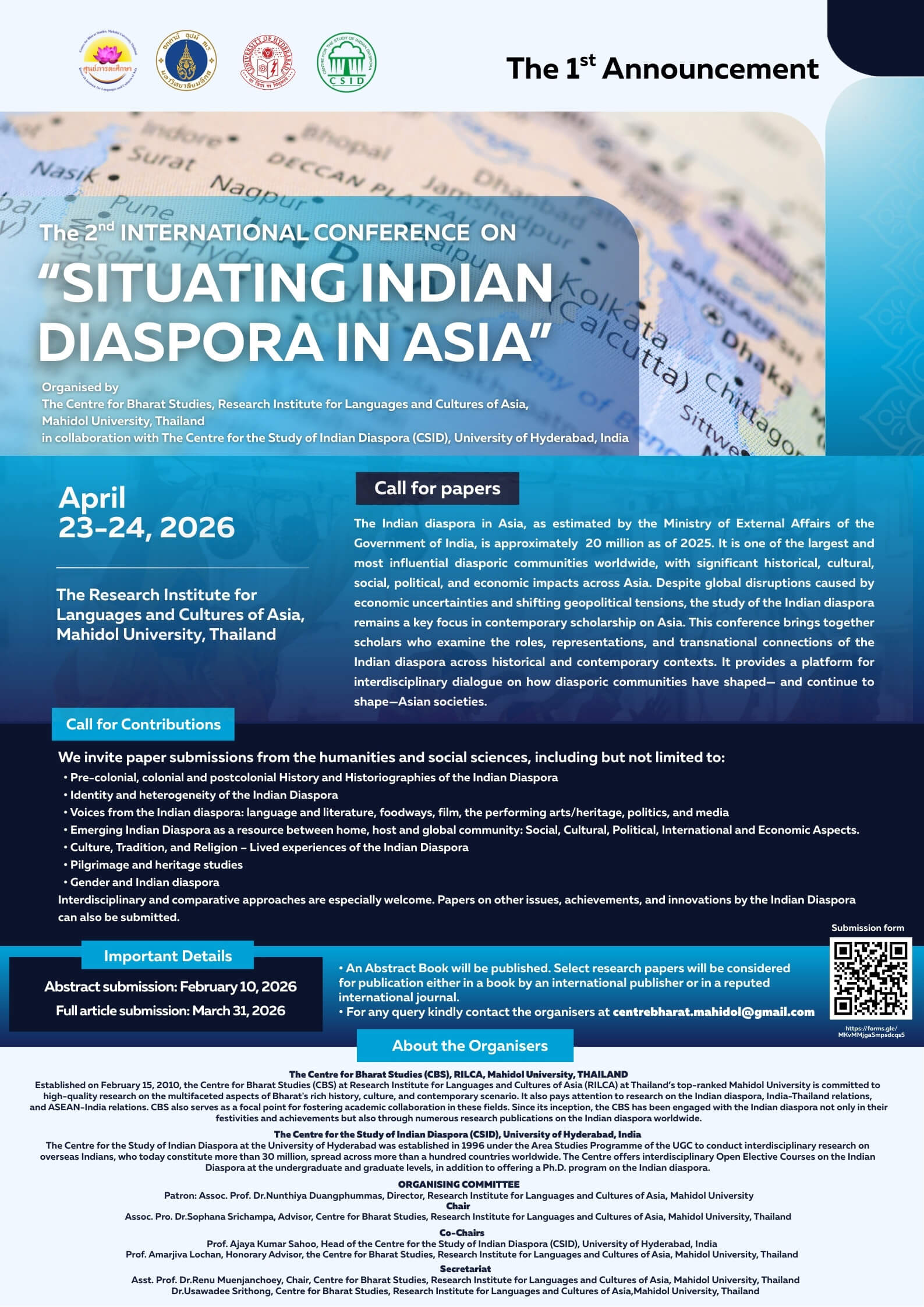 The 2nd International Conference on Indian Diaspora in Asia